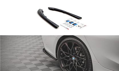 Diffusor Flaps passend für BMW 3er G20 / G21 schwarz Hochglanz