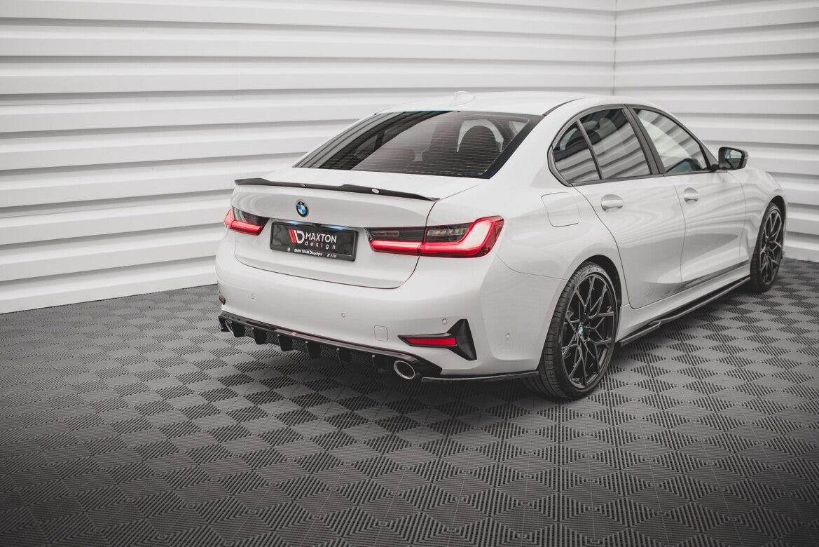 Diffusor Flaps passend für BMW 3er G20 / G21 schwarz Hochglanz