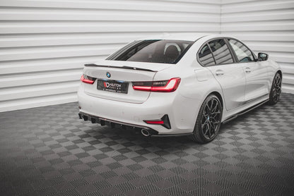Diffusor Flaps passend für BMW 3er G20 / G21 schwarz Hochglanz