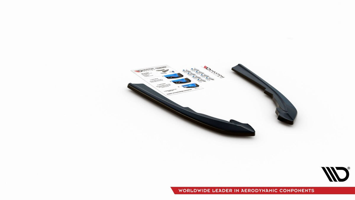 Diffusor Flaps passend für BMW 3er G20 / G21 schwarz Hochglanz