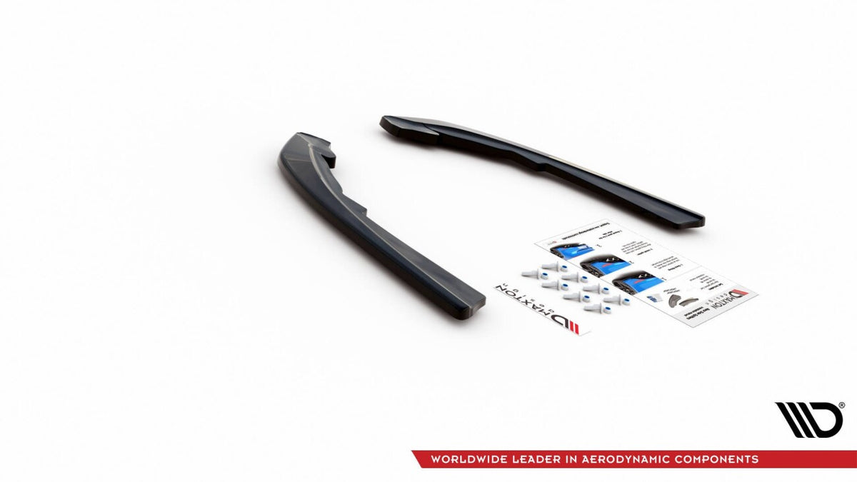 Diffusor Flaps passend für BMW 3er G20 / G21 schwarz Hochglanz