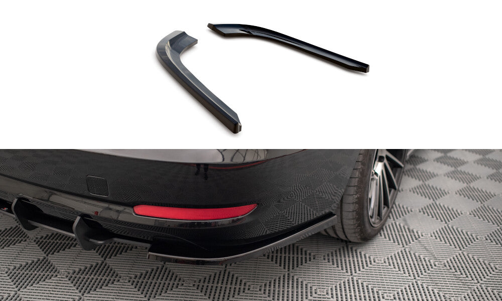 Diffusor Flaps passend für BMW 3er GT F34 schwarz Hochglanz