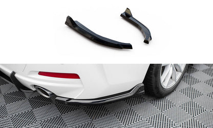 Diffusor Flaps passend für BMW 3er Limousine / Touring G20 / G21 FL schwarz Hochglanz