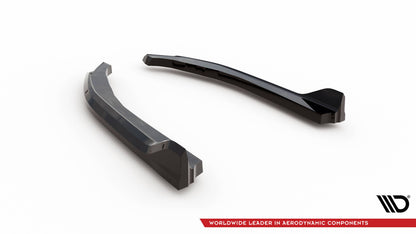 Diffusor Flaps passend für BMW 3er Limousine / Touring G20 / G21 FL schwarz Hochglanz