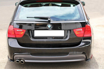 Diffusor Flaps passend für BMW 3er Limousine / Touring M-Paket E90 / E91 FL schwarz Hochglanz