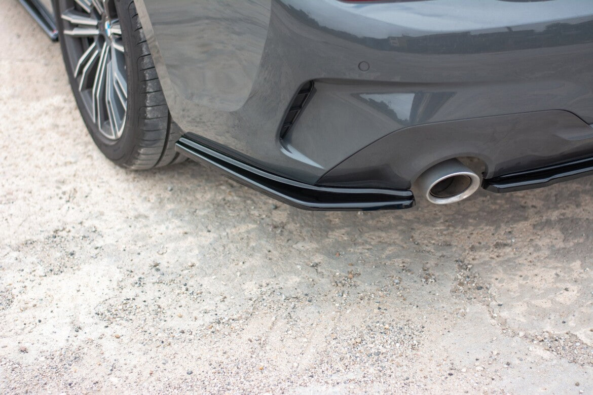 Diffusor Flaps passend für BMW 3er M-Paket G20 schwarz Hochglanz