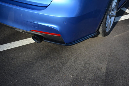 Diffusor Flaps passend für BMW 3er M-Paket Limousine / Touring F30 / F30 FL / F31 / F31 FL schwarz Hochglanz