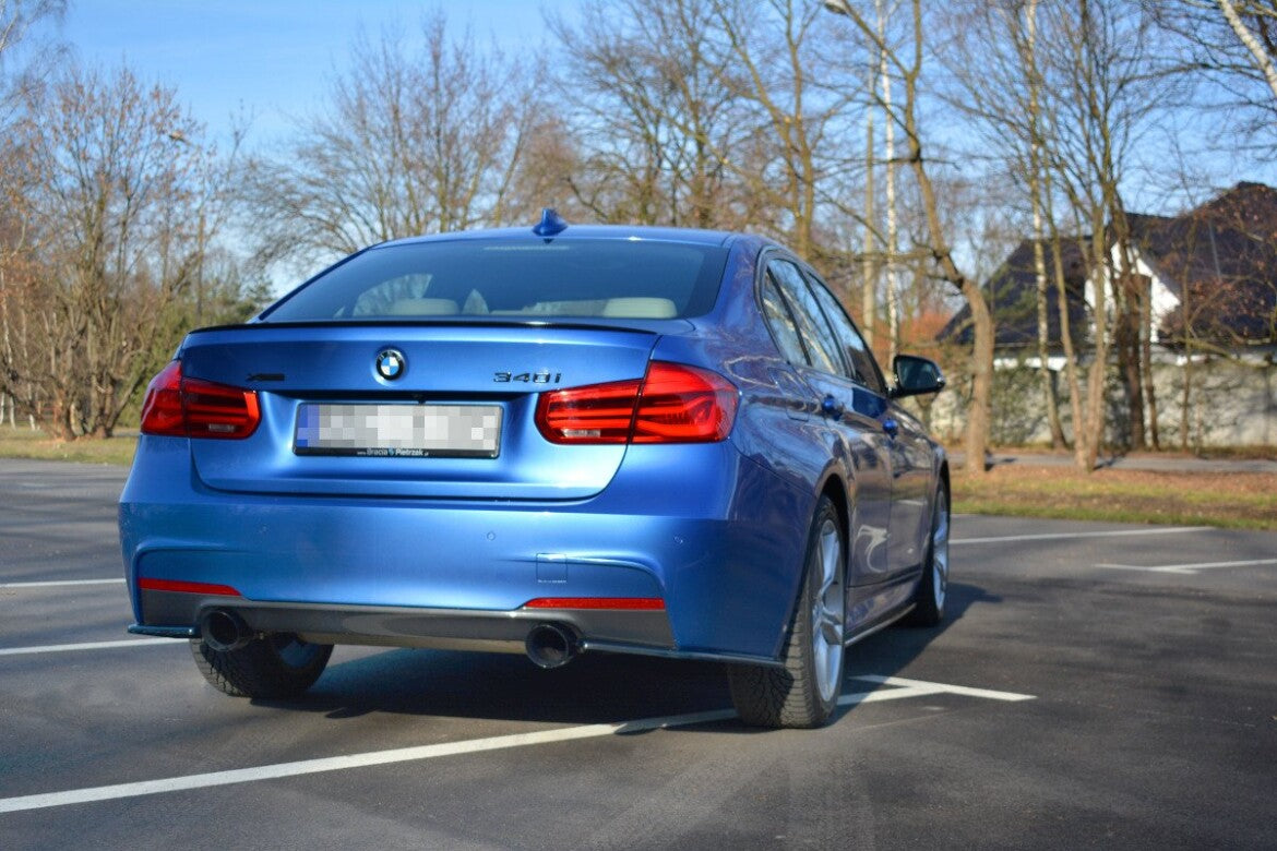 Diffusor Flaps passend für BMW 3er M-Paket Limousine / Touring F30 / F30 FL / F31 / F31 FL schwarz Hochglanz