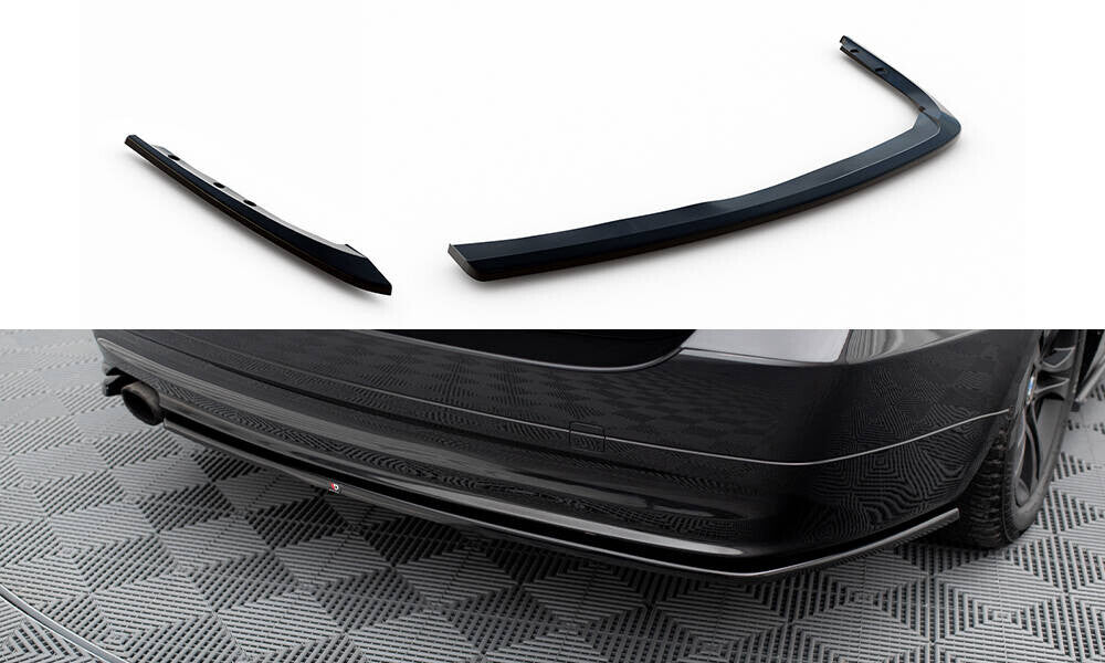 Diffusor Flaps passend für BMW 3er Touring E91 schwarz Hochglanz