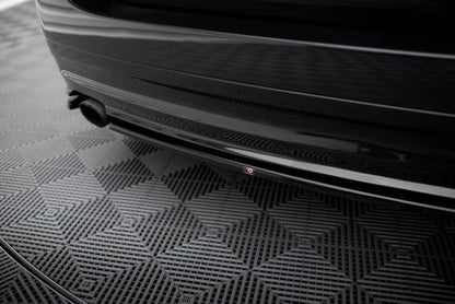 Diffusor Flaps passend für BMW 3er Touring E91 schwarz Hochglanz