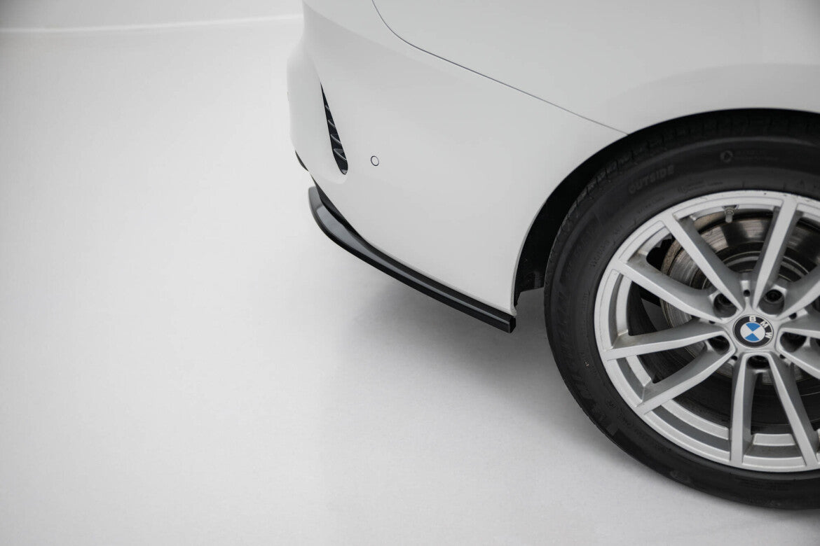 Diffusor Flaps passend für BMW 4er Coupe / Cabrio G22 / G23 schwarz Hochglanz