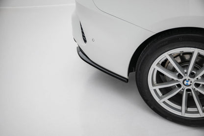 Diffusor Flaps passend für BMW 4er Coupe / Cabrio G22 / G23 schwarz Hochglanz