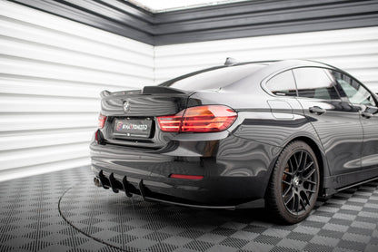 Diffusor Flaps passend für BMW 4er Gran Coupe F36 schwarz Hochglanz