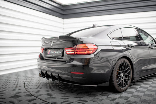 Diffusor Flaps passend für BMW 4er Gran Coupe F36 schwarz Hochglanz