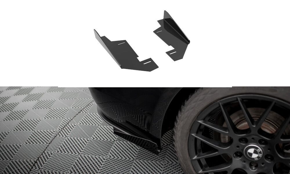 Diffusor Flaps passend für BMW 4er Gran Coupe F36 schwarz Hochglanz