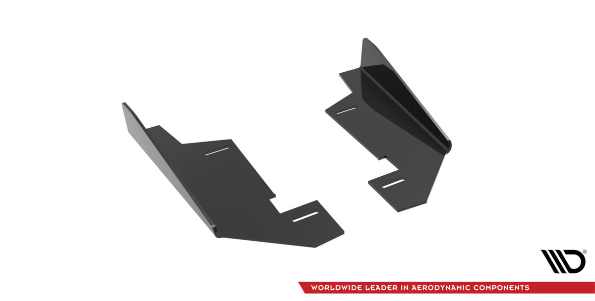 Diffusor Flaps passend für BMW 4er Gran Coupe F36 schwarz Hochglanz