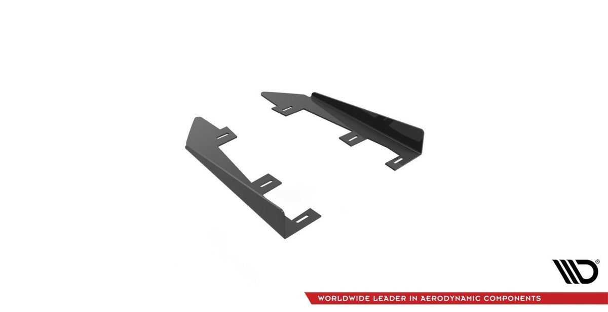 Diffusor Flaps passend für BMW 4er M-Paket G22 / G23 / G22 FL / G23 FL schwarz Hochglanz