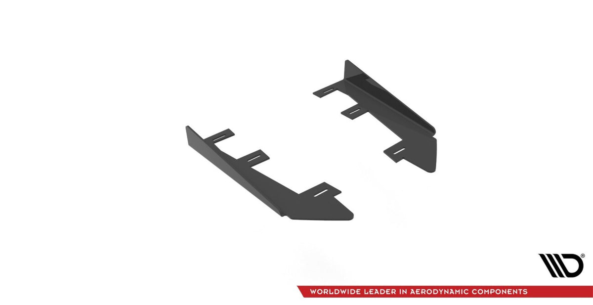 Diffusor Flaps passend für BMW 4er M-Paket G22 / G23 / G22 FL / G23 FL schwarz Hochglanz