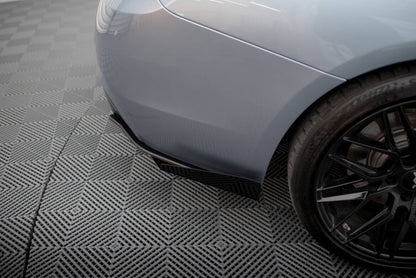 Diffusor Flaps passend für BMW 4er35i Coupe M-Paket F32 schwarz Hochglanz