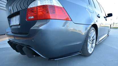 Diffusor Flaps passend für BMW 5er E60/E61 M Paket schwarz Hochglanz