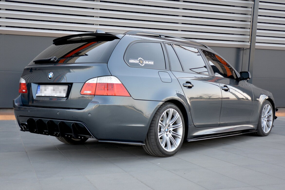 Diffusor Flaps passend für BMW 5er E60/E61 M Paket schwarz Hochglanz