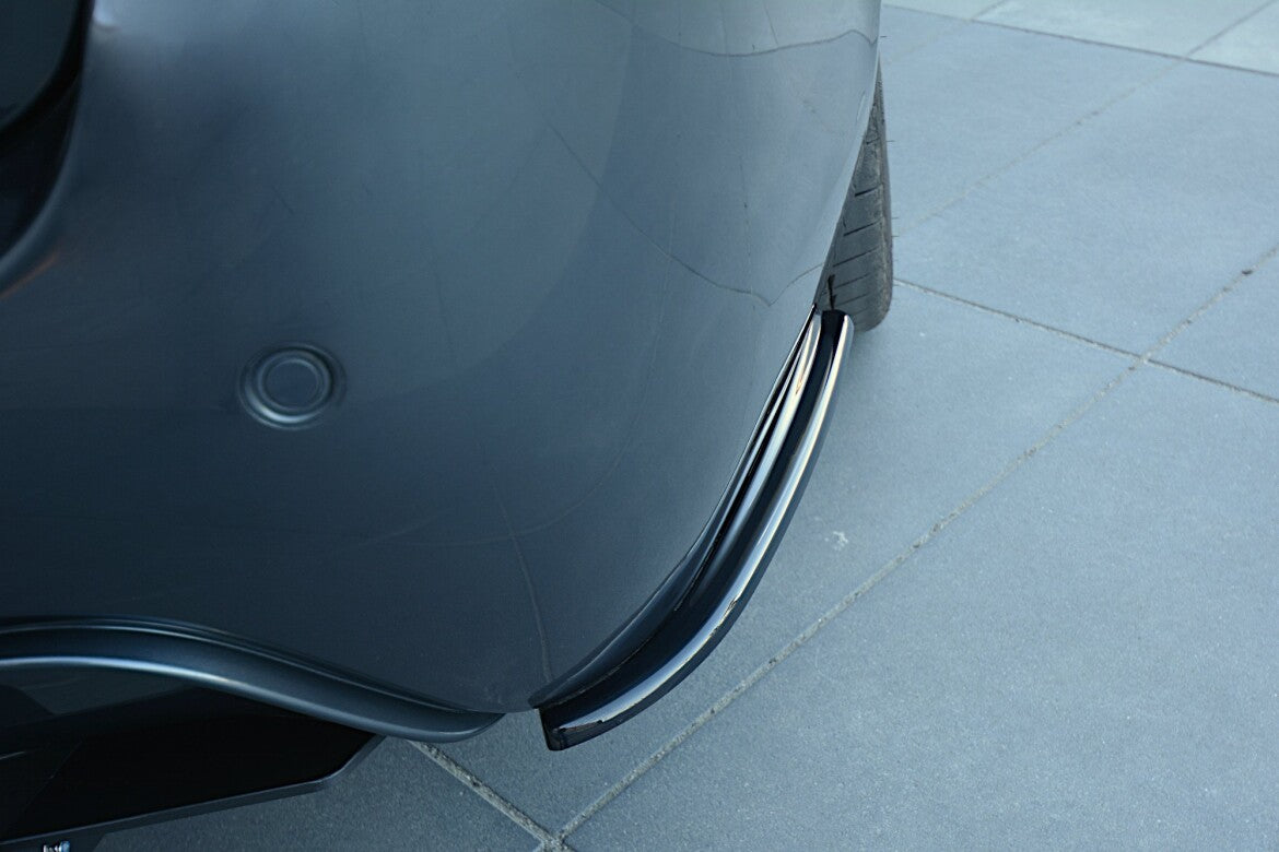 Diffusor Flaps passend für BMW 5er E60/E61 M Paket schwarz Hochglanz