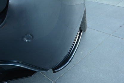 Diffusor Flaps passend für BMW 5er E60/E61 M Paket schwarz Hochglanz