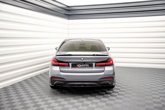 Diffusor Flaps passend für BMW 5er G30 FL M-Paket schwarz Hochglanz