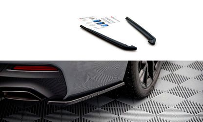 Diffusor Flaps passend für BMW 5er G30 FL M-Paket schwarz Hochglanz