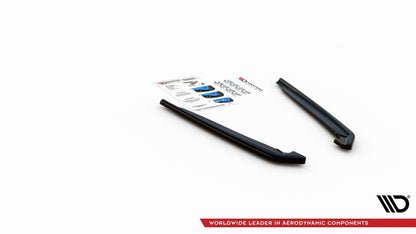 Diffusor Flaps passend für BMW 5er G30 FL M-Paket schwarz Hochglanz