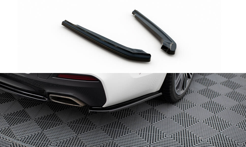 Diffusor Flaps passend für BMW 5er G30/ G31 M-Paket schwarz Hochglanz