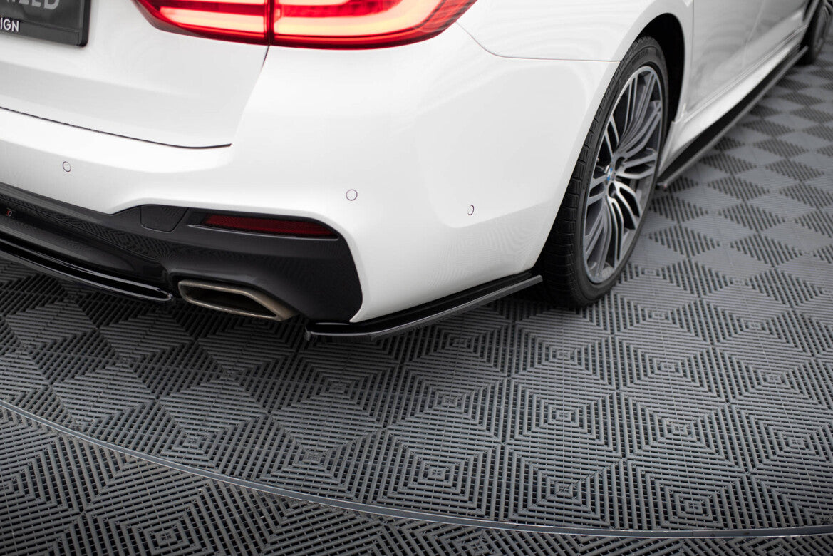 Diffusor Flaps passend für BMW 5er G30/ G31 M-Paket schwarz Hochglanz