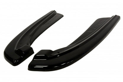 Diffusor Flaps passend für BMW 5er M-Paket Limousine /Touring F10/F11 (mit zwei Doppel Endstücken) schwarz Hochglanz