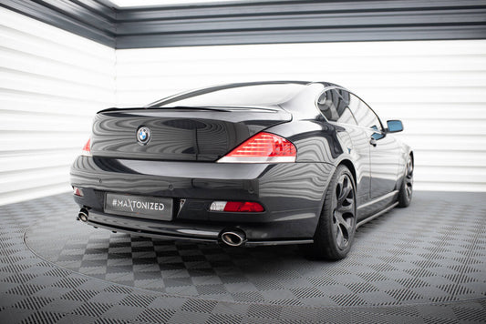 Diffusor Flaps passend für BMW 6er Coupe E63 / Cabrio E64 schwarz Hochglanz