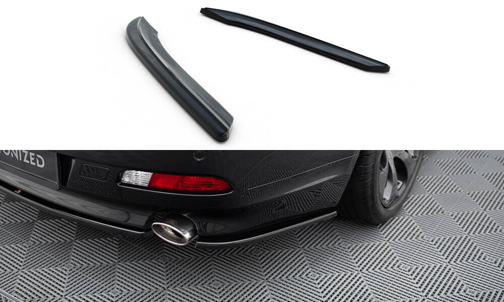 Diffusor Flaps passend für BMW 6er Coupe E63 / Cabrio E64 schwarz Hochglanz