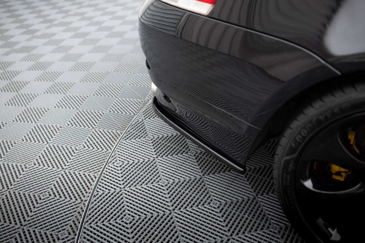 Diffusor Flaps passend für BMW 6er Coupe E63 / Cabrio E64 schwarz Hochglanz