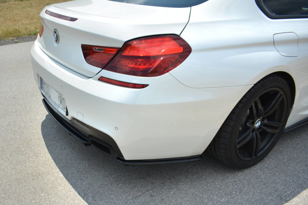 Diffusor Flaps passend für BMW 6er Gran Coupe M Paket schwarz Hochglanz