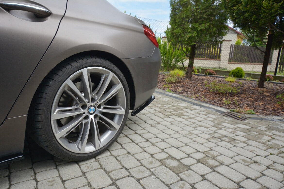 Diffusor Flaps passend für BMW 6er GRAN Coupe schwarz Hochglanz