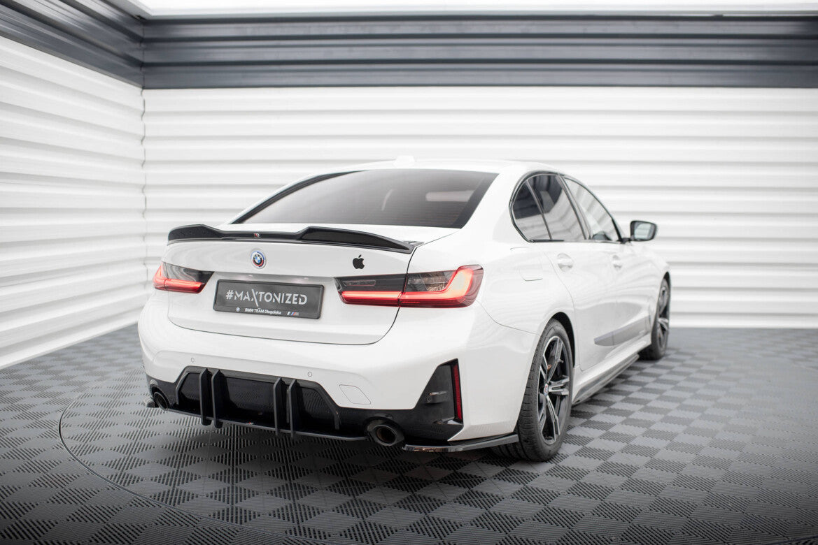 Diffusor Flaps passend für BMW M-Paket G20 / G21 FL schwarz Hochglanz
