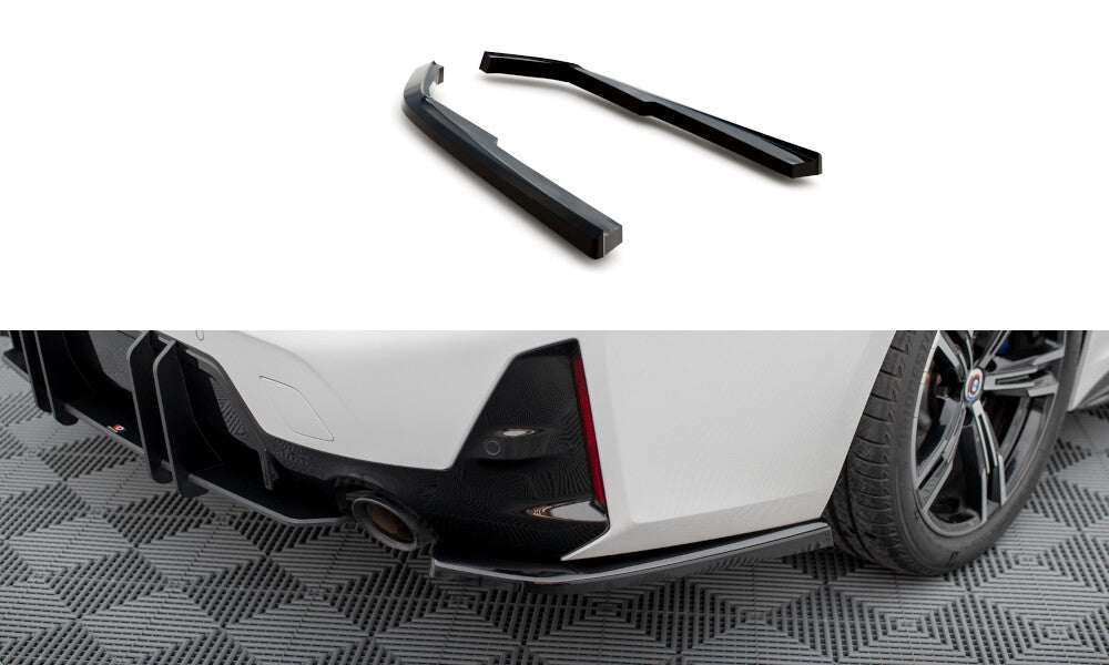 Diffusor Flaps passend für BMW M-Paket G20 / G21 FL schwarz Hochglanz