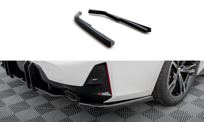 Diffusor Flaps passend für BMW M-Paket G20 / G21 FL schwarz Hochglanz
