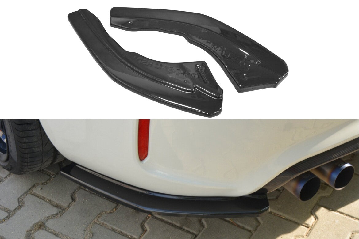 Diffusor Flaps passend für BMW M2 (F87) Coupe schwarz Hochglanz
