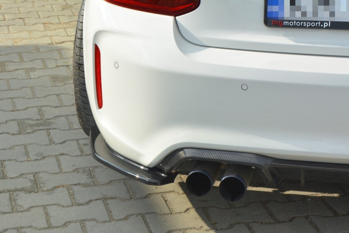 Diffusor Flaps passend für BMW M2 (F87) Coupe schwarz Hochglanz