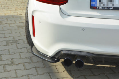 Diffusor Flaps passend für BMW M2 (F87) Coupe schwarz Hochglanz