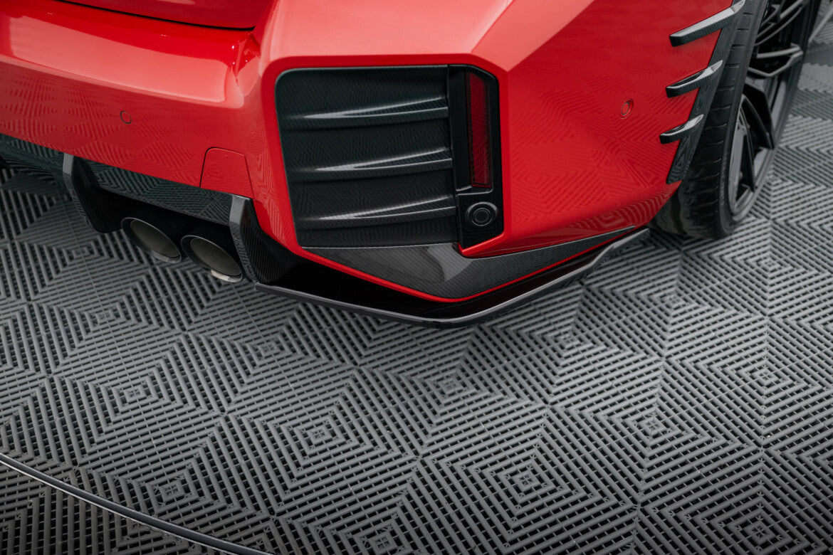 Diffusor Flaps passend für BMW M2 M-Performance G87 schwarz Hochglanz