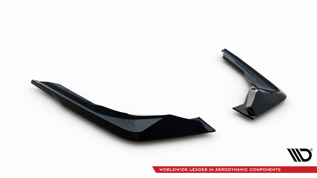 Diffusor Flaps passend für BMW M2 M-Performance G87 schwarz Hochglanz