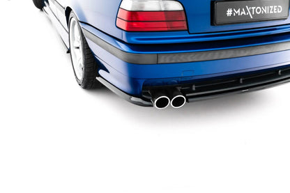 Diffusor Flaps passend für BMW M3 / 3 M-Paket Coupe / Cabrio E36 schwarz Hochglanz