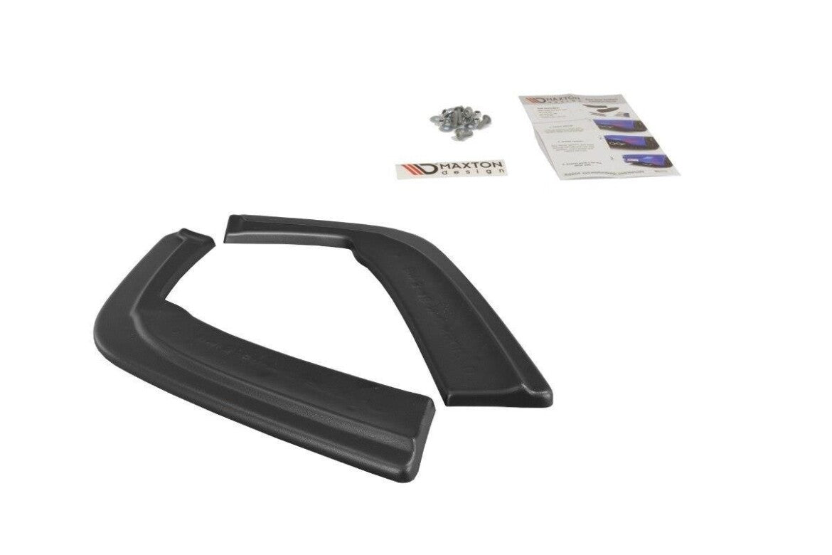 Diffusor Flaps passend für BMW M3 E46 Coupe schwarz Hochglanz