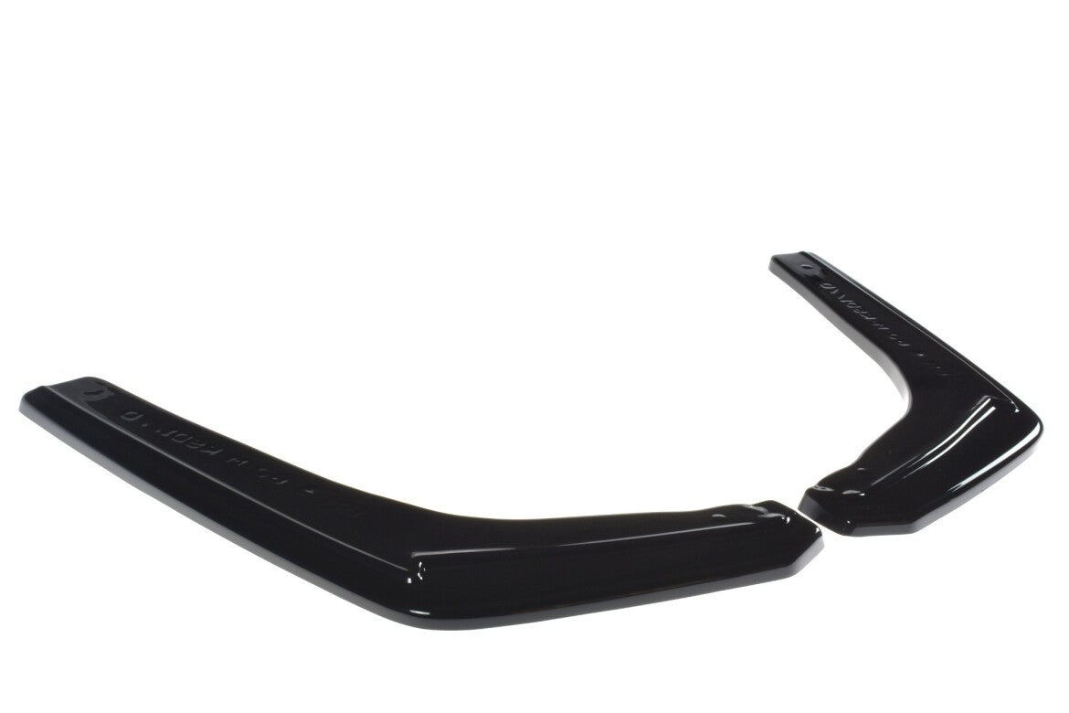 Diffusor Flaps passend für BMW M3 F80 schwarz Hochglanz