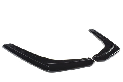 Diffusor Flaps passend für BMW M3 F80 schwarz Hochglanz